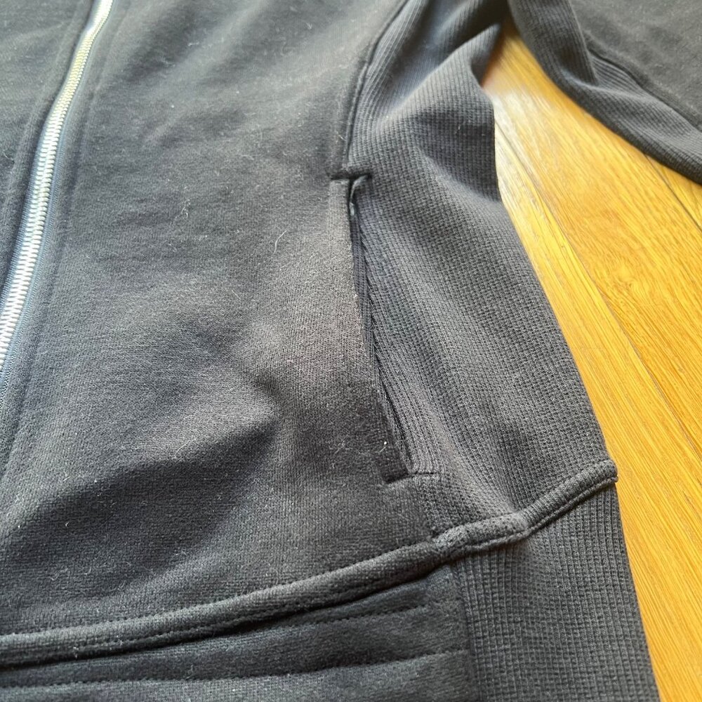 Lululemon size 4 Athleisure Sport Black Funnel Neck Full Zip Radiant Jacket II - Picture 8 of 16